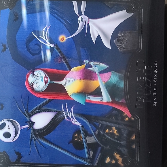 Disney Tim Burton's The Nightmare Before Christmas prime 3D puzzle. 500 peices. - Picture 2 of 4